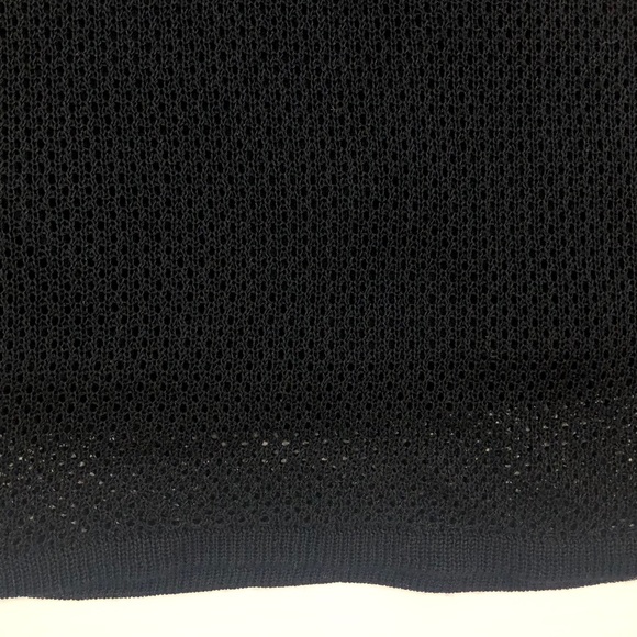 Cache Chain Link Mesh Black Halter Top - Picture 8 of 8